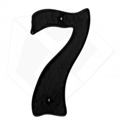 PLASTIC HOUSE NUMBER SIGN - 7