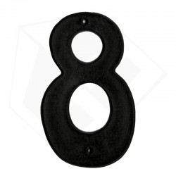 PLASTIC HOUSE NUMBER SIGN - 8